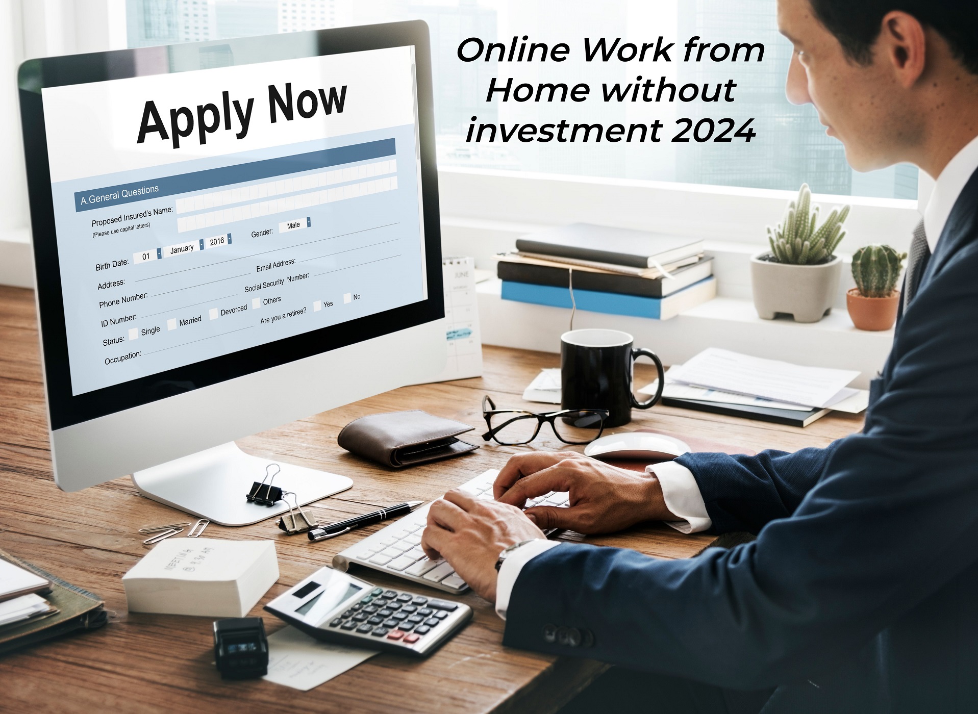 Online Work from Home without investment 2024