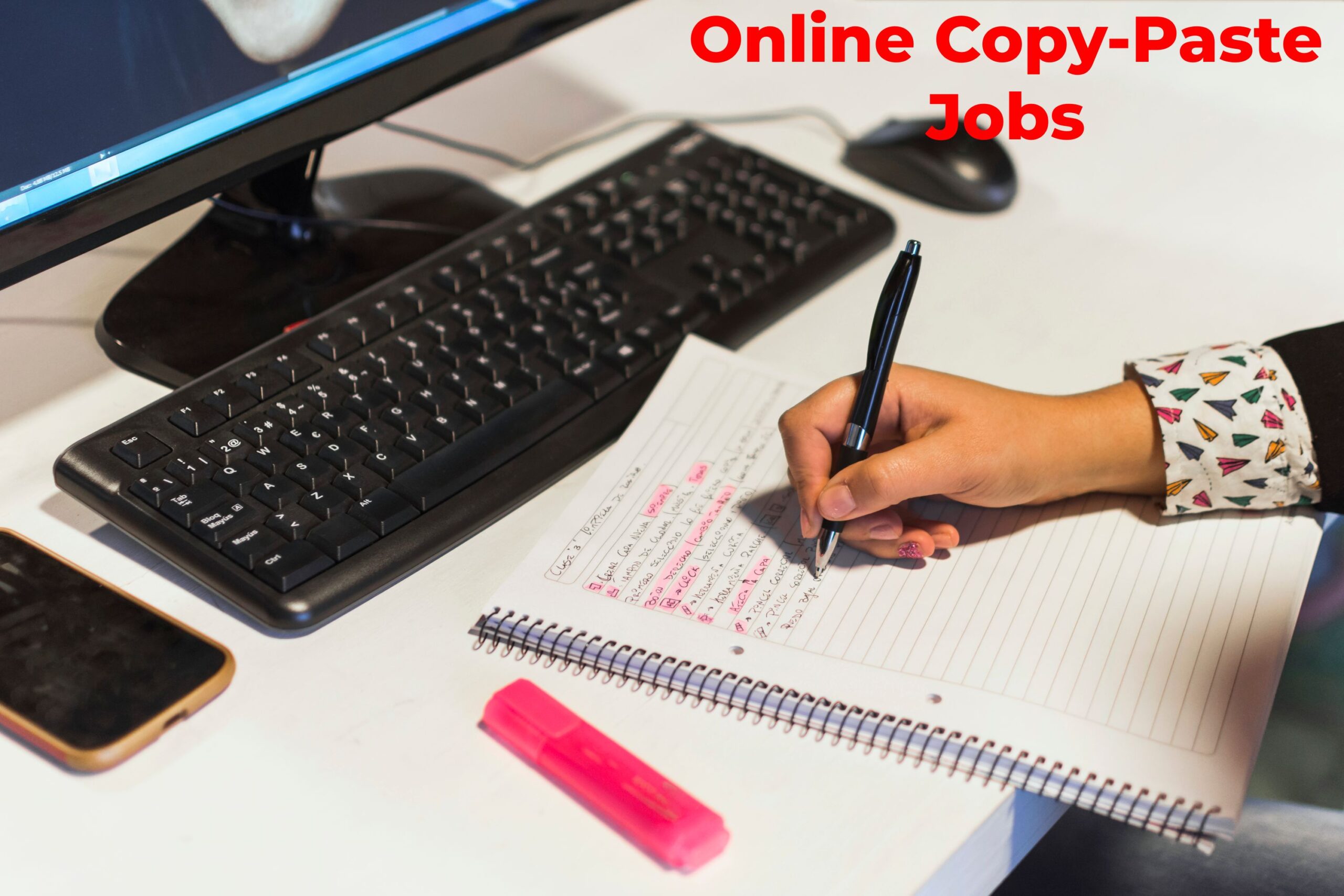 Online Copy-Paste Jobs